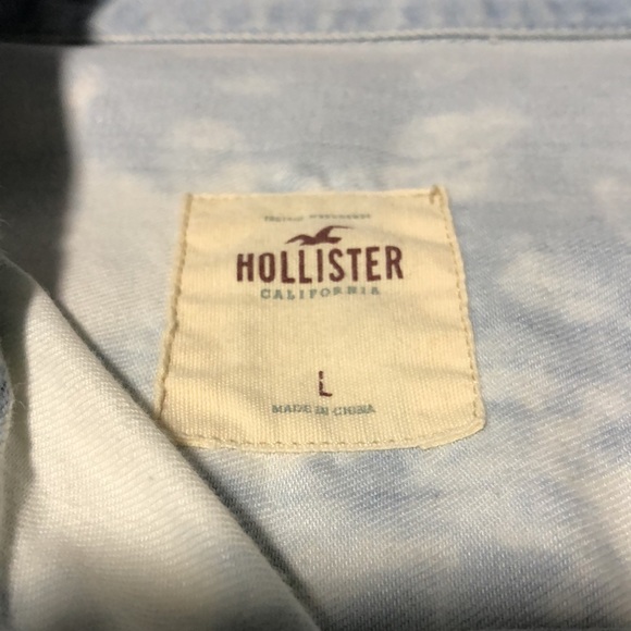 Hollister Jean Button Shirt - Picture 2 of 9